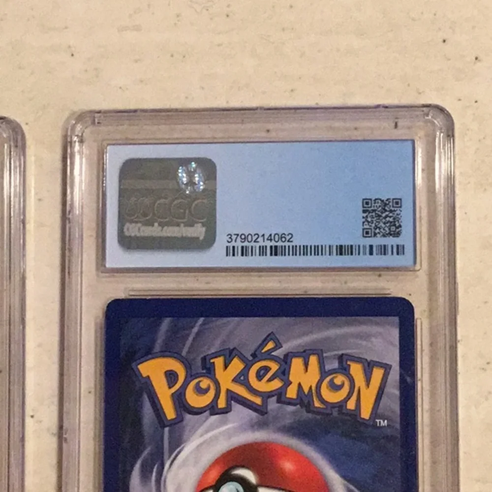 Pikachu & Charmander 1999 Pokemon 60/64 46/102 Base Set CGC 7 Graded Card - Picture 5 of 10